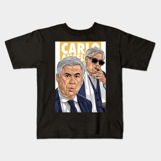 Carlo ancelotti Kids T-Shirt